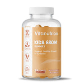 Vitanutrition Kids Grow Gummies bottle on a white background